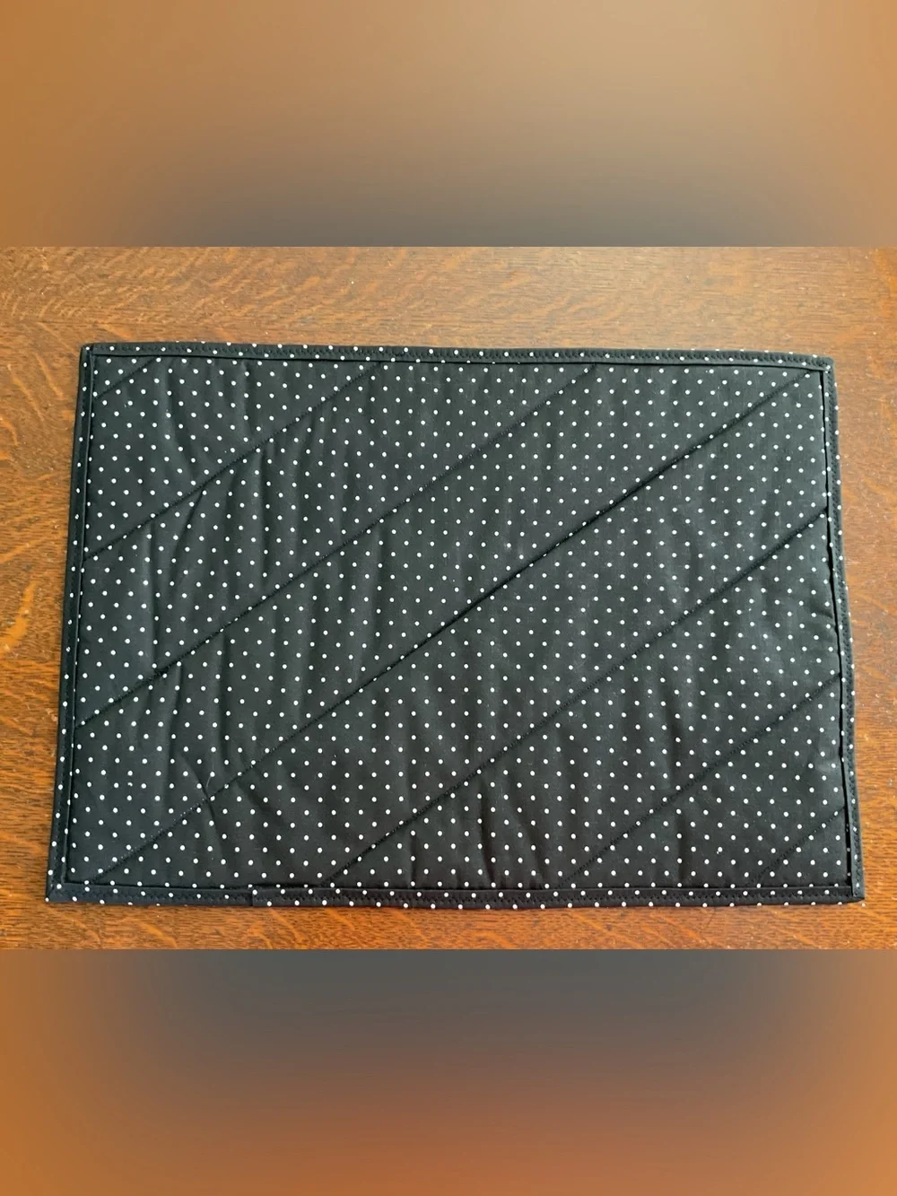 Handmade Quilted Large Hot Pad- Pie Design